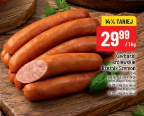 Kiełbaski królewskie Rzeźnik Szymon