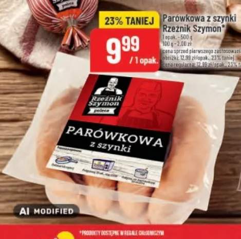 Parówkowa z szynki Rzeźnik Szymon