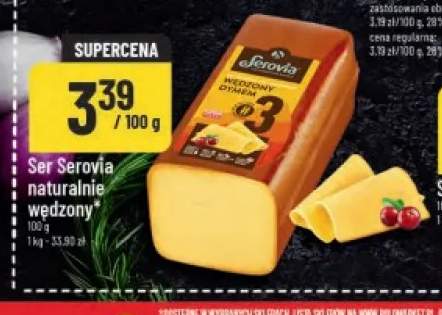 Ser Serovia naturalnie wędzony