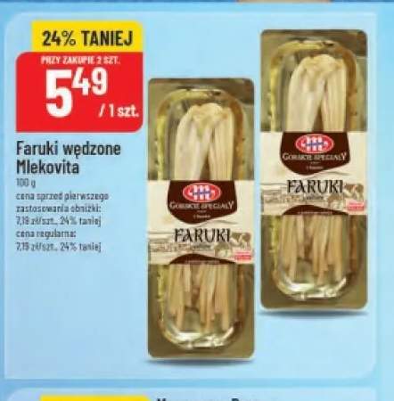 Ser Faruki wędzone Mlekovita