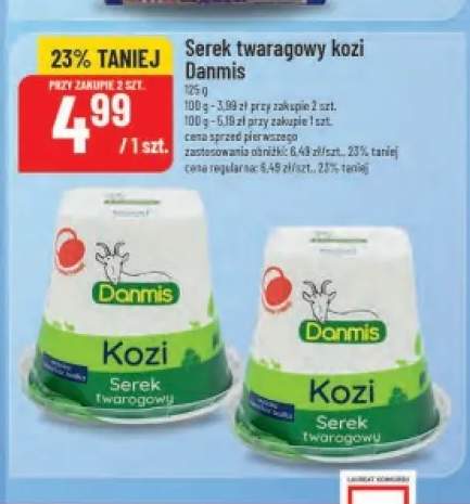 Serek twarogowy kozi Danmis