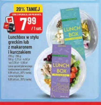 Lunchbox w stylu greckim Z Natury +1 wariant