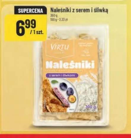 Naleśniki z serem i śliwką Virtu
