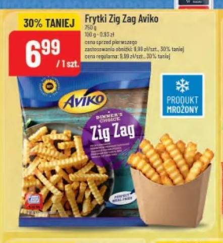 Frytki Zig Zag Aviko