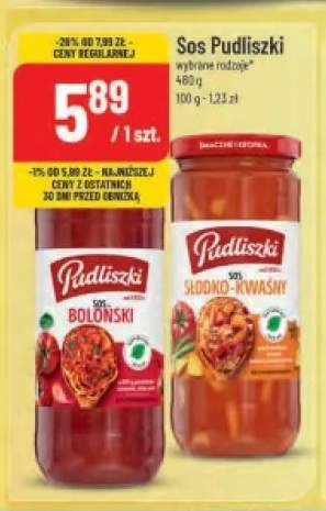 Sos boloński Pudliszki +1 wariant