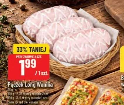 Pączek Long Wanilia
