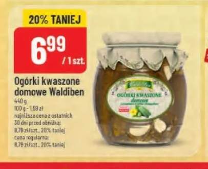 Ogórki kwaszone domowe Waldiben