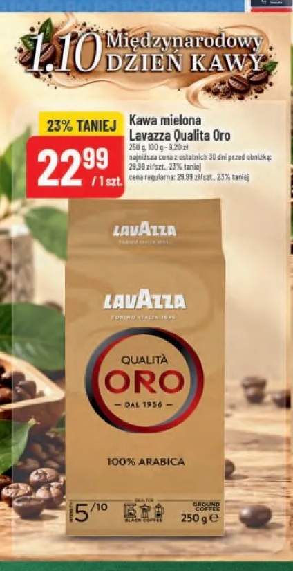 Kawa mielona Lavazza Qualita Oro