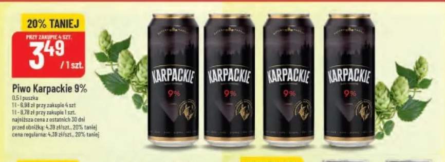 Piwo Karpackie 9%