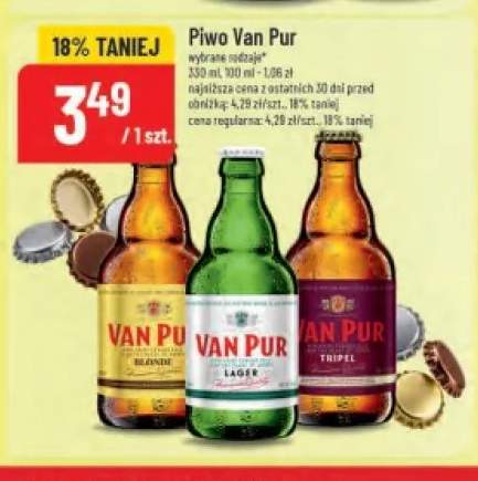 Piwo Van Pur Blonde +2 warianty