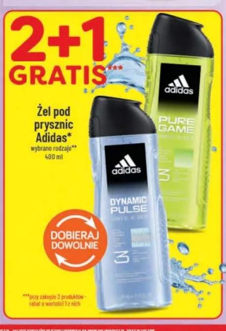 Żel pod prysznic Adidas Dynamic Pulse +1 wariant