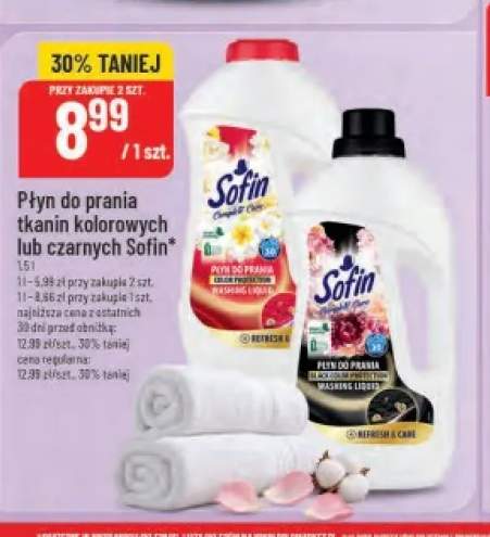 Płyn do prania tkanin kolorowych Sofin +1 wariant