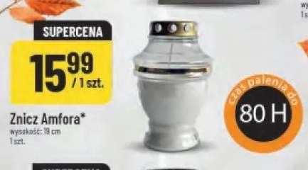 Znicz Amfora 19 cm