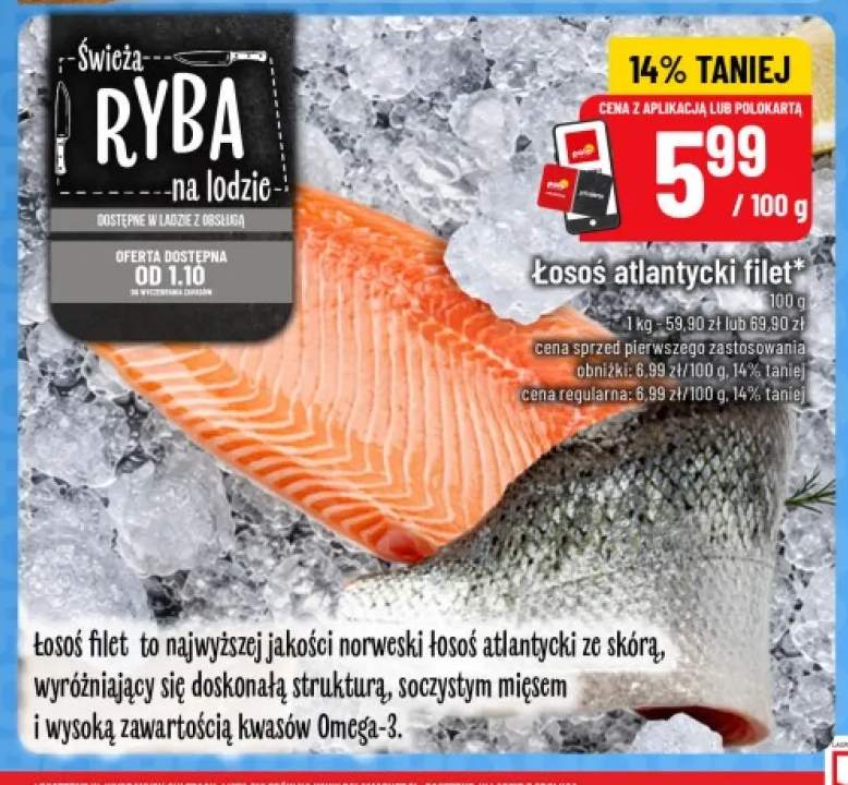 Łosoś atlantycki filet