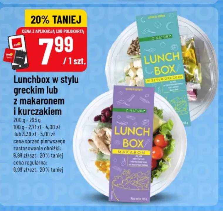 Lunchbox w stylu greckim Z Natury +1 wariant