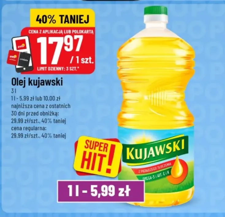Olej rzepakowy Kujawski