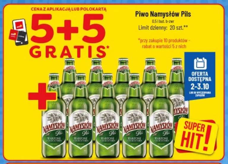 Piwo Namysłów Pils