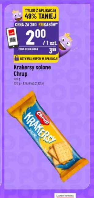 Krakersy solone Chrup