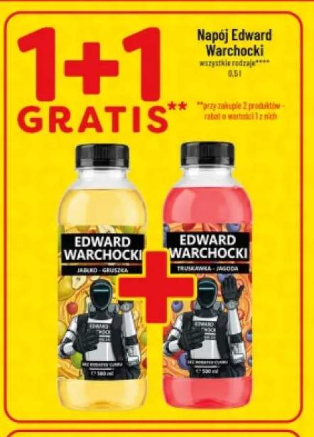 Napój Edward Warchocki jabłko-gruszka +1 wariant