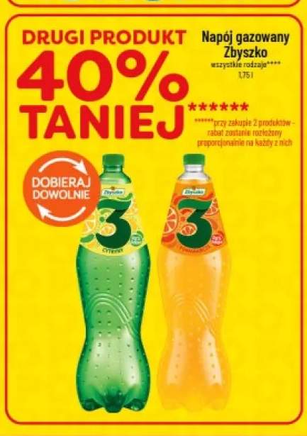 Napój gazowany Zbyszko 3 Cytryny +1 wariant
