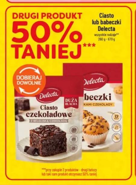 Babeczki Delecta +1 wariant