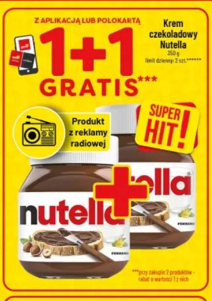 Krem czekoladowy Nutella