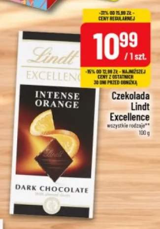 Czekolada Lindt Excellence
