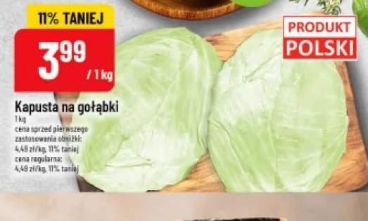 Kapusta na gołąbki