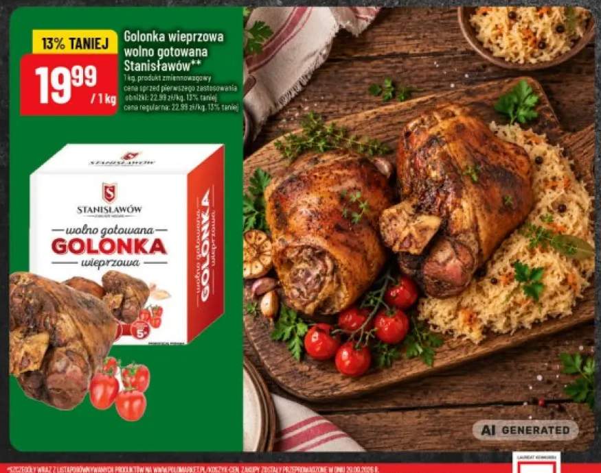 Golonka wieprzowa wolno gotowana Stanisławów