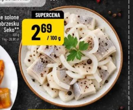 Śledzie solone po kołobrzesku Seko