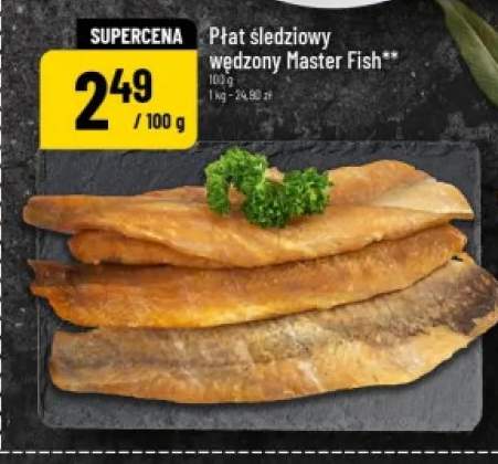 Płat śledziowy wędzony Master Fish