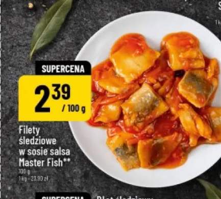 Filety śledziowe w sosie salsa Master Fish