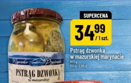 Pstrąg dzwonka w mazurskiej marynacie Mazurskie Przysmaki