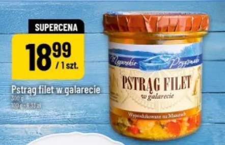 Pstrąg filet w galarecie Mazurskie Przysmaki