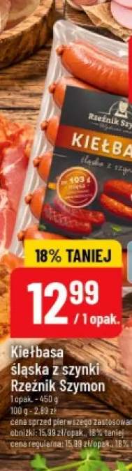 Kiełbasa śląska z szynki Rzeźnik Szymon