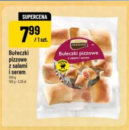 Bułeczki pizzowe z salami i serem Dermaris