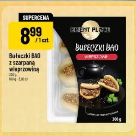 Bułeczki BAO z szarpaną wieprzowiną Orient Plate
