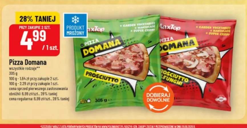 Pizza Domana Prosciutto +1 wariant