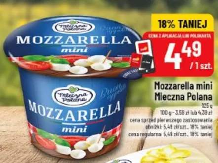 Mozzarella mini Mleczna Polana
