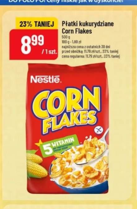 Płatki kukurydziane Corn Flakes Nestlé