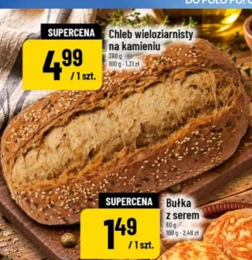 Chleb wieloziarnisty na kamieniu