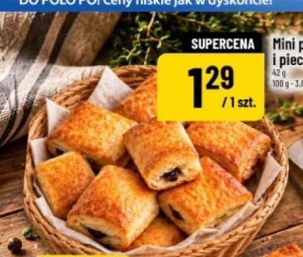 Mini pasztecik z kapustą i pieczarkami