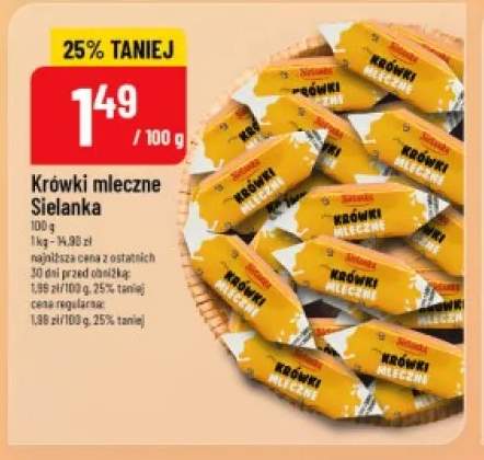 Krówki mleczne Sielanka