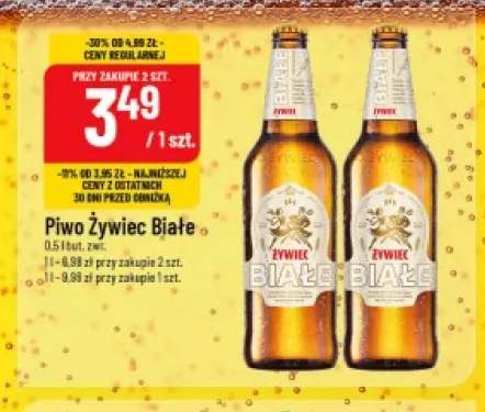 Piwo Żywiec Białe