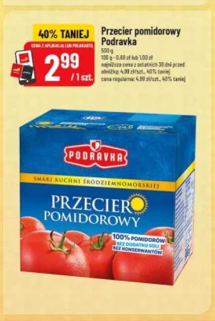 Przecier pomidorowy Podravka