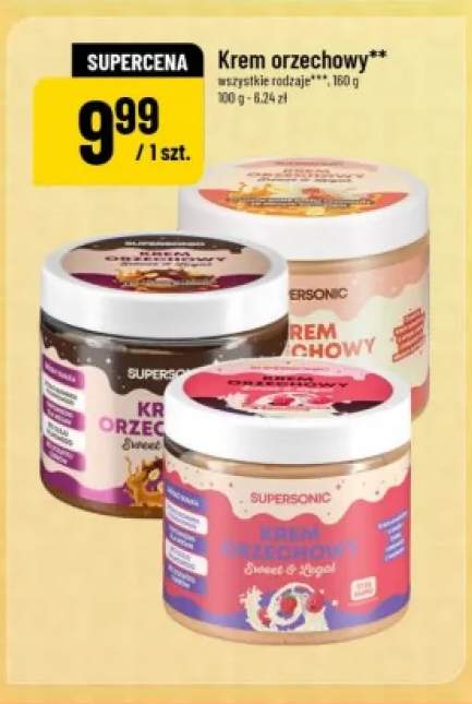 Krem orzechowy Supersonic Sweet & Legal +2 warianty
