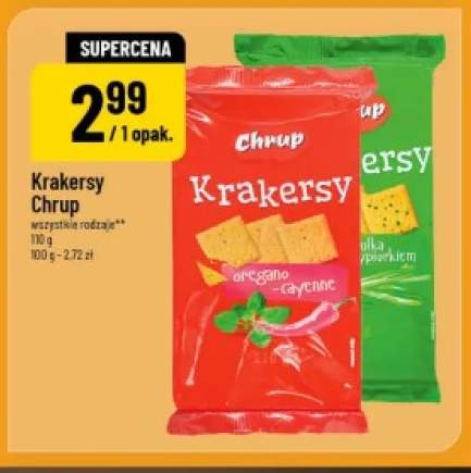 Krakersy Chrup