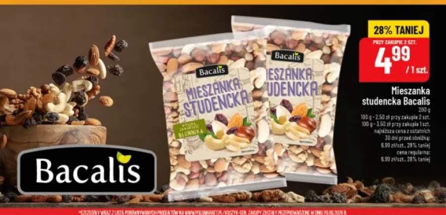 Mieszanka studencka Bacalis
