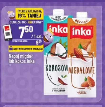 Napój migdał Inka +1 wariant