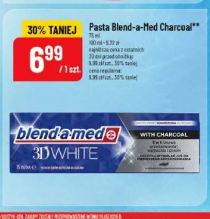 Pasta do zębów Blend-a-Med Charcoal